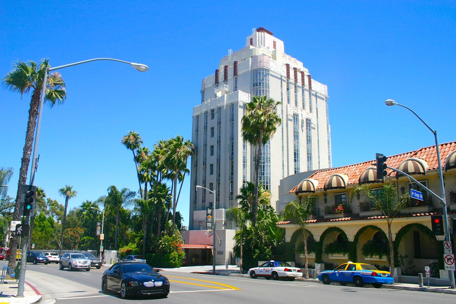 Sunset Tower on Sunst Blvd.